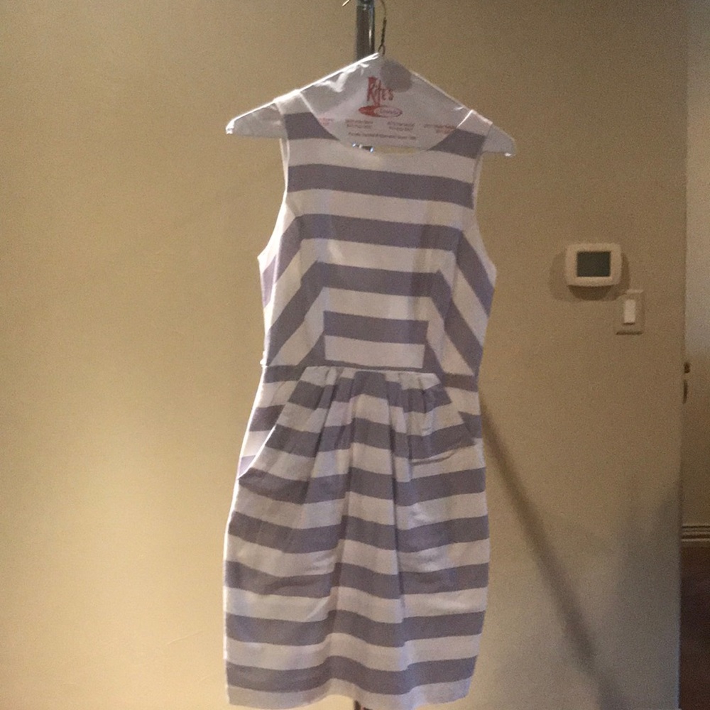 Juniors striped dress